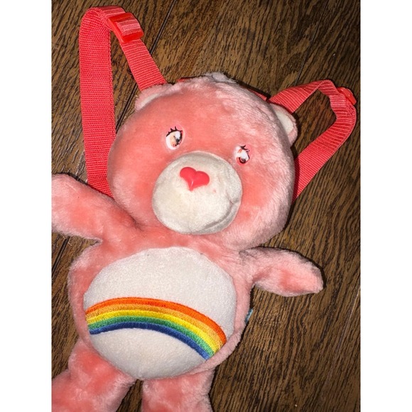 2003 Cheer Bear plush backpack carebears - Picture 2 of 7
